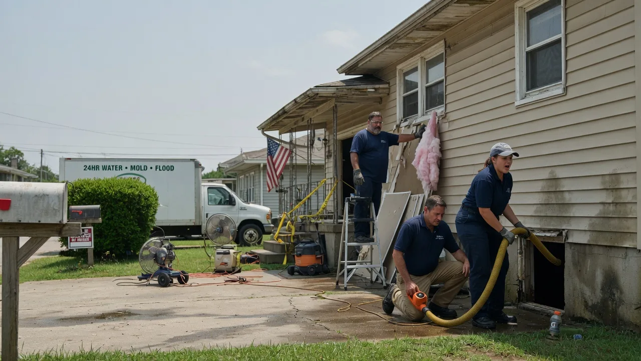 Water Damage Repair in Ellenboro, NC near me